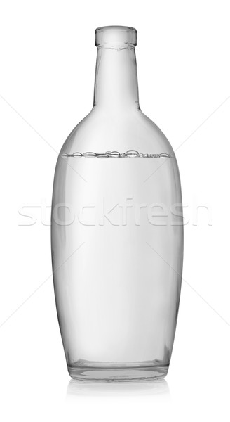 открытых бутылку водка изолированный белый алкоголя Сток-фото © Givaga