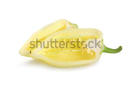 Yellow bell pepper isolated Stock photo © Givaga