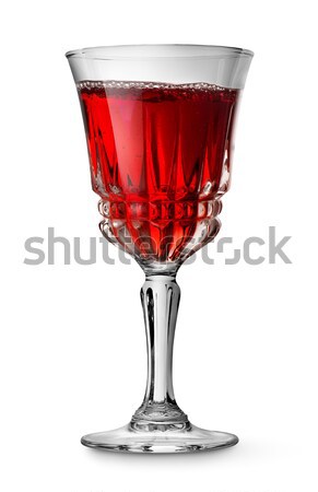 Wyschnięcia wina ruchu wino czerwone szkła biały Zdjęcia stock © Givaga