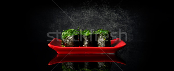 Rolls with chuka algae Stock photo © Givaga