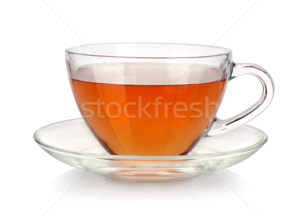 Glass cup of tea Stock photo © Givaga