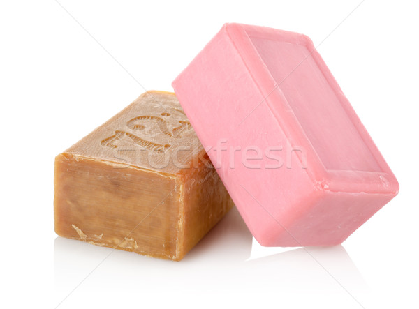 Two pieces of soap Stock photo © Givaga