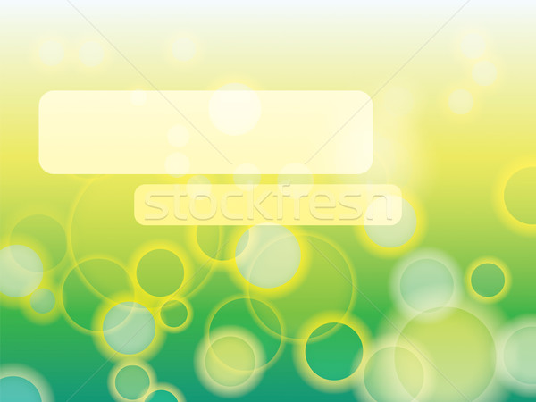 Abstract green background in EPS-10 Stock photo © Glasaigh