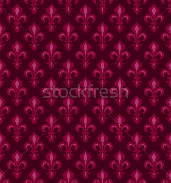 Royal heraldic Lilies, seamless pattern Stock photo © Glasaigh