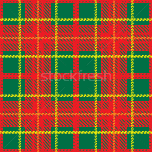 Traditional Scottish plaid seamless pattern Stock photo © Glasaigh