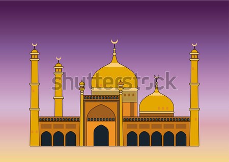 Arabian mosque Stock photo © Glasaigh