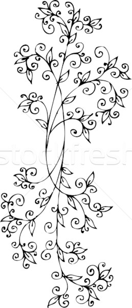 Stock fotó: Virágmintás · dekoratív · textúra · eps8 · terv · szépség