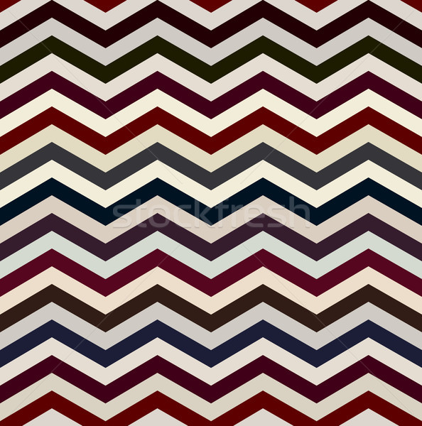 The twin dark and white zigzag stripes floor. (Retro background). Stock photo © Glasaigh