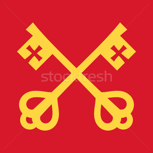ключами святой царство небо католический символ Сток-фото © Glasaigh