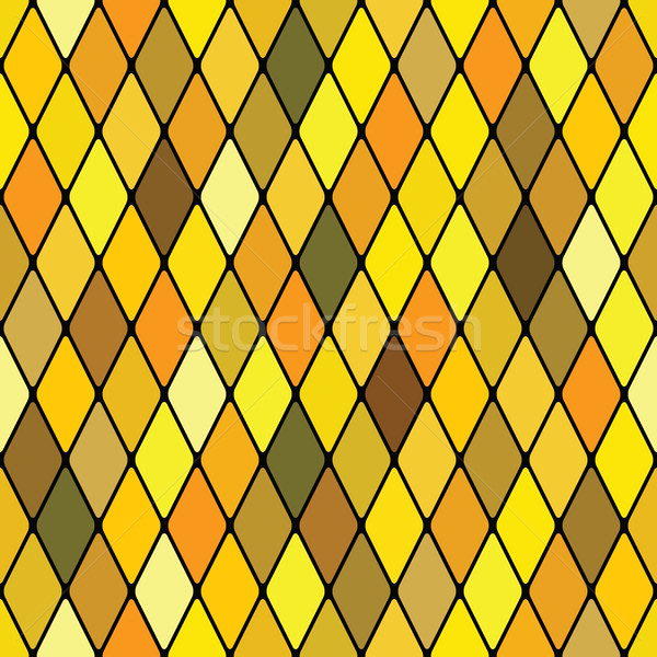Harlequine golden (seamless pattern) Stock photo © Glasaigh