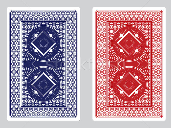 Playing Card Back Designs Stock photo © gleighly