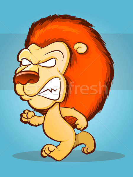 Lion Cartoon Stock photo © gleighly