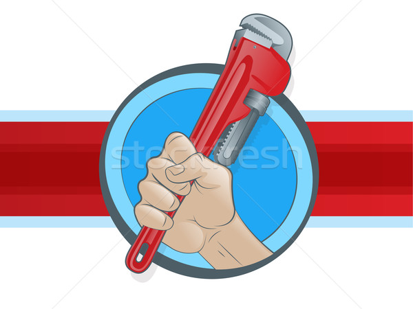 Plumbing Icon Stock photo © gleighly