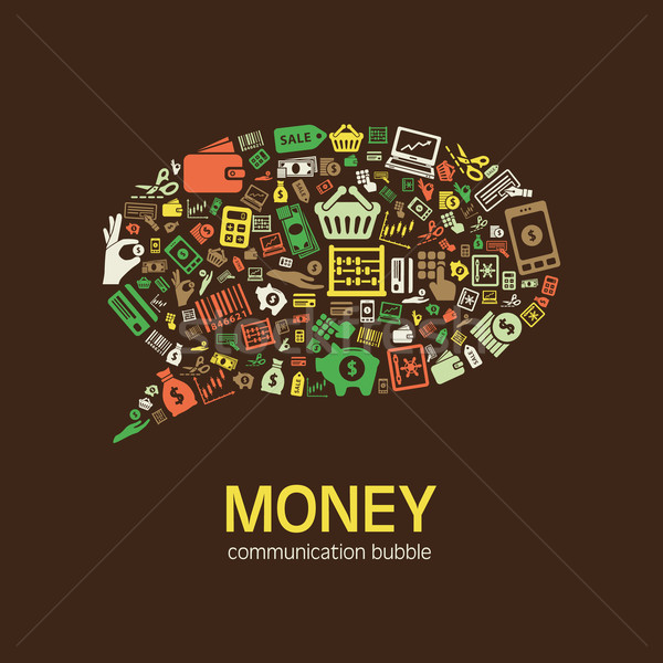 money communication bubble Stock photo © glorcza