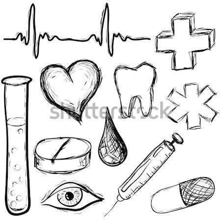 Vetores de Médico E Rabiscos e mais imagens de Rabisco - Desenho - Rabisco  - Desenho, Saúde e Medicina, Exame Médico - Procedimento Médico - iStock