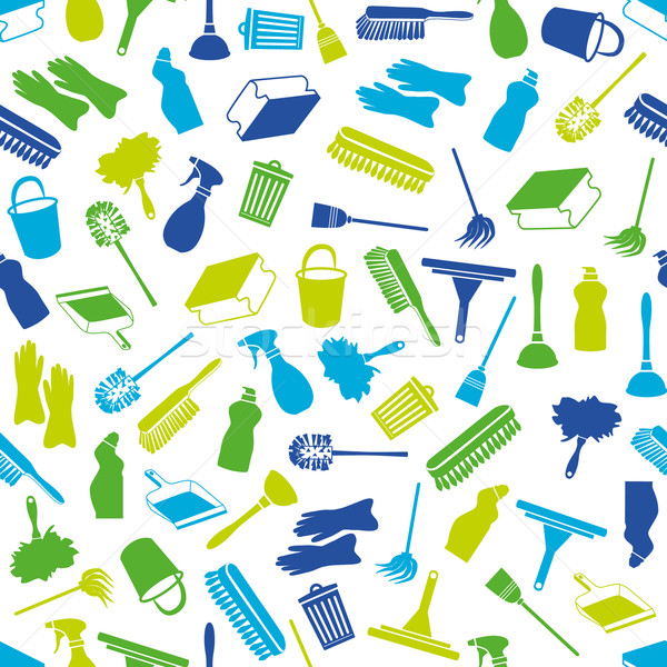 cleaning seamless pattern Stock photo © glorcza