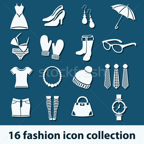 fashion icons Stock photo © glorcza