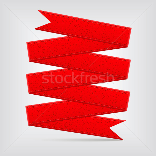 red ribbon Stock photo © glorcza