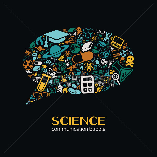science communication bubble Stock photo © glorcza