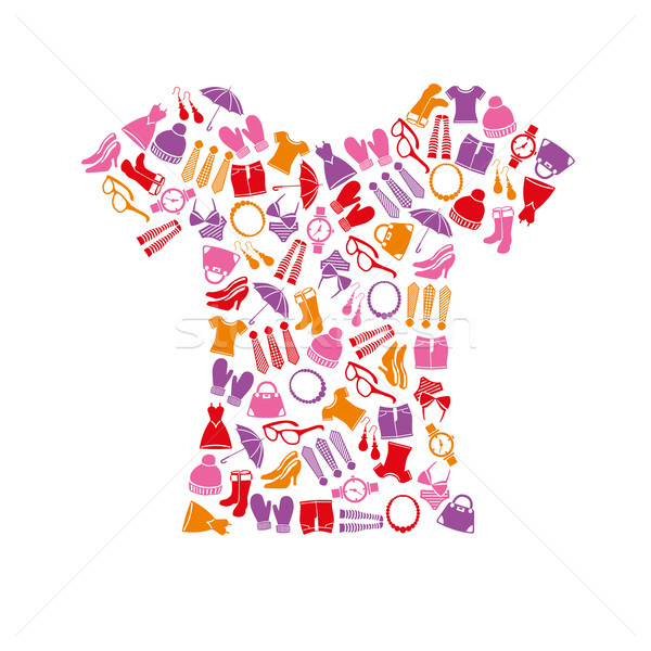 fashion icons Stock photo © glorcza