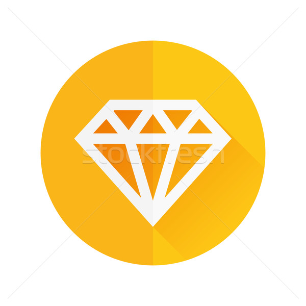 Foto stock: Diamante · ícone · projeto · informação · gráfico · botão