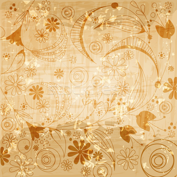 Vintage floral background Stock photo © glyph