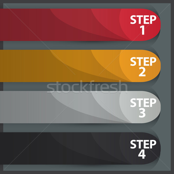 Illustration of modern design template Stock photo © glyph