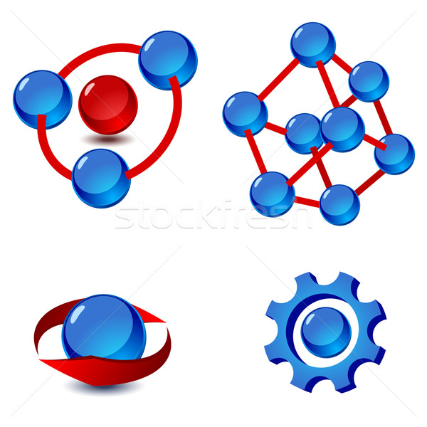 Abstract symbol set Stock photo © glyph