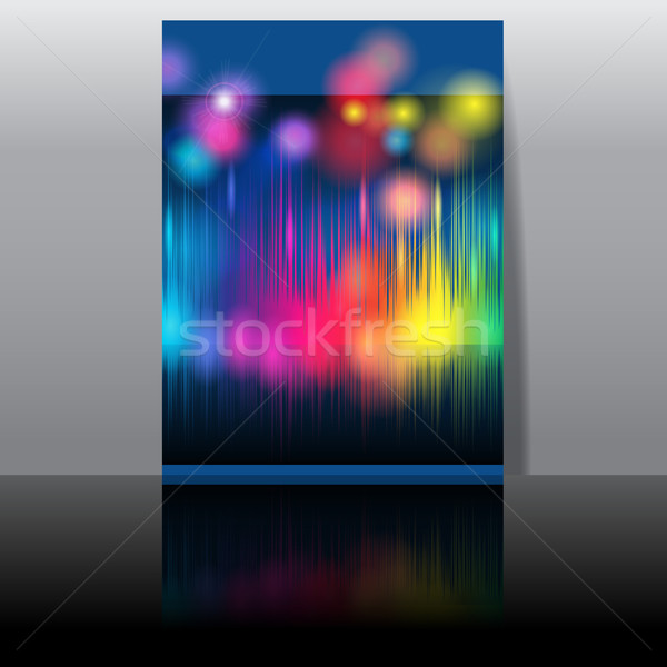 Elegant music flyer Stock photo © glyph
