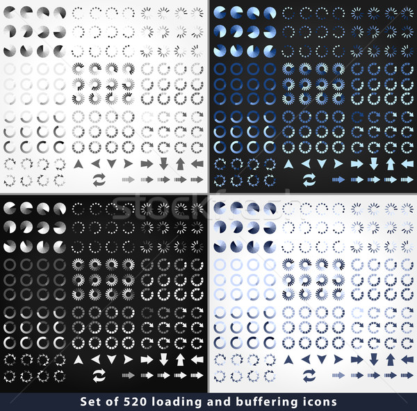 セット アイコン ベクトル インターネット 背景 ストックフォト © glyph