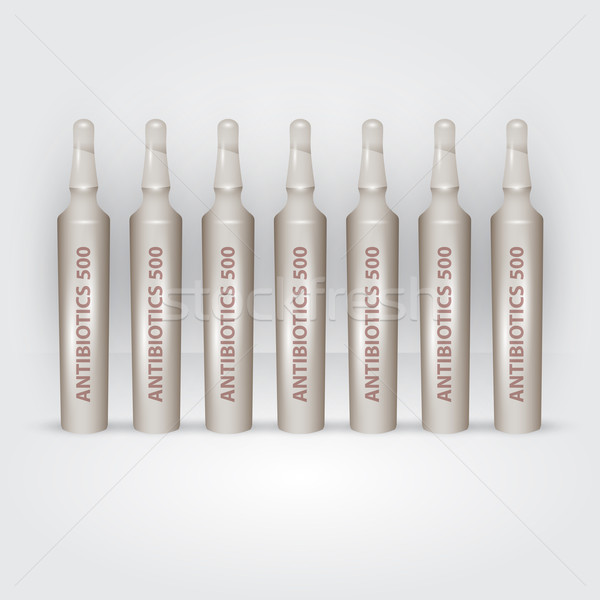 Vector medical vials Stock photo © glyph