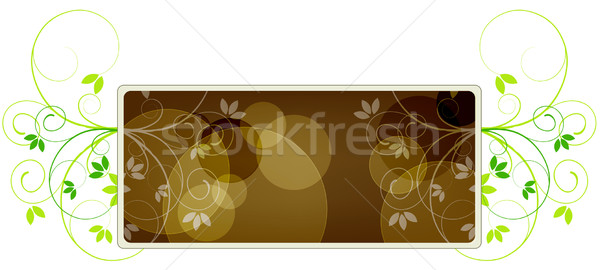 красивой цветочный карт баннер текстуры Сток-фото © glyph