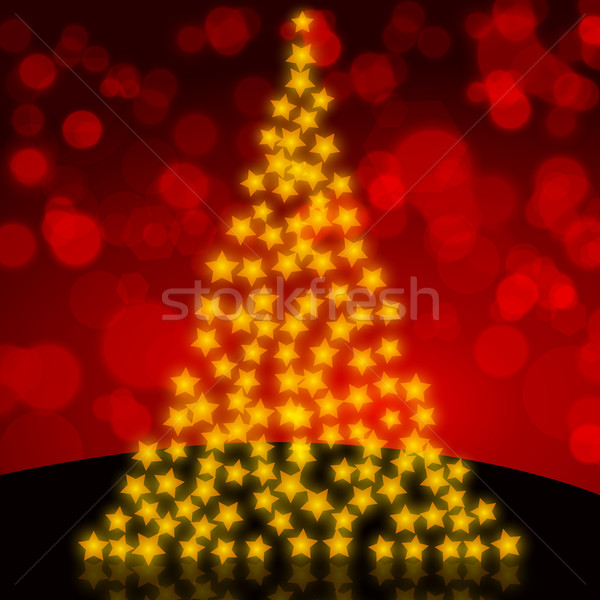 美麗 聖誕樹 樹 性質 設計 商業照片 © glyph