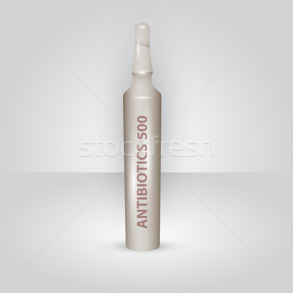 Vector medical ampoule Stock photo © glyph