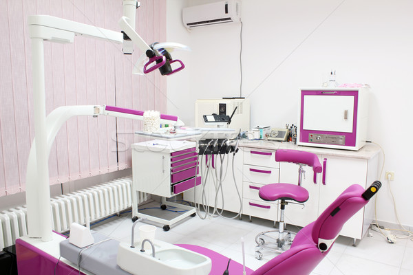 dental practice with chair and equipment Stock photo © goce