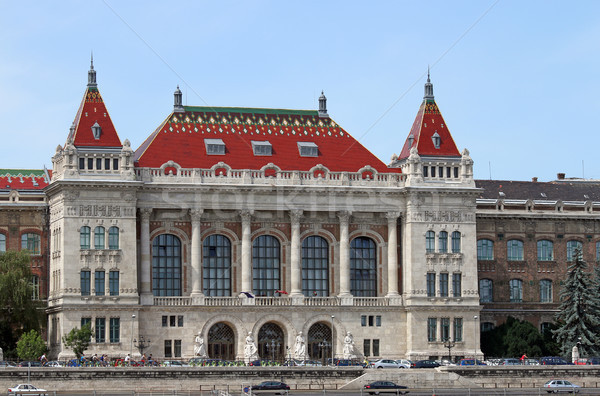 üniversite teknoloji ekonomi Budapeşte Macaristan kentsel Stok fotoğraf © goce