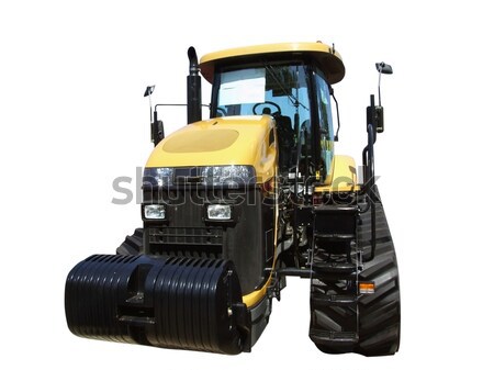 tractor front view isolated Stock photo © goce