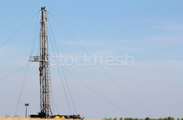 heavy industry oil drilling rig Stock photo © goce