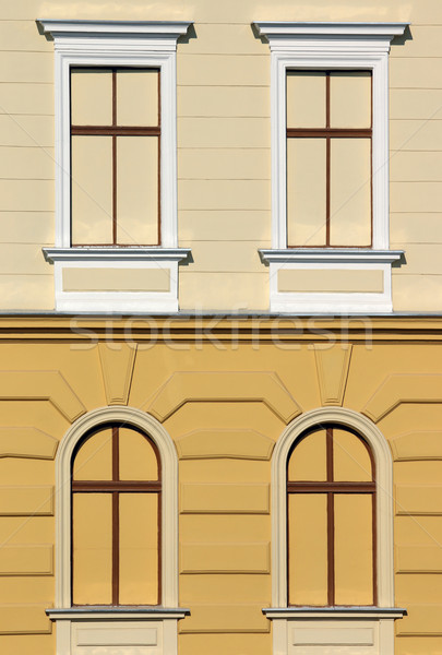 Windows cerrado fondo ventana marco Foto stock © goce