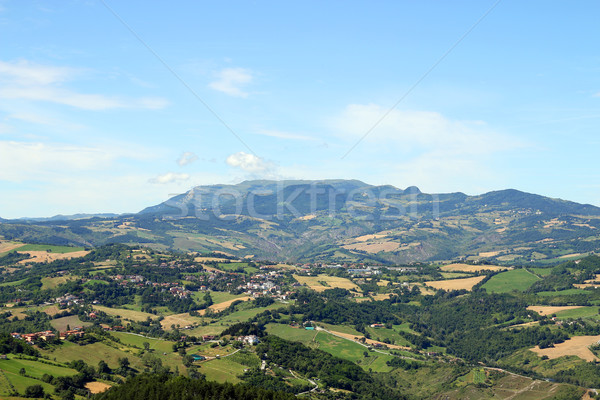 Stock photo: Apennine mountains San Marino Italy landscape