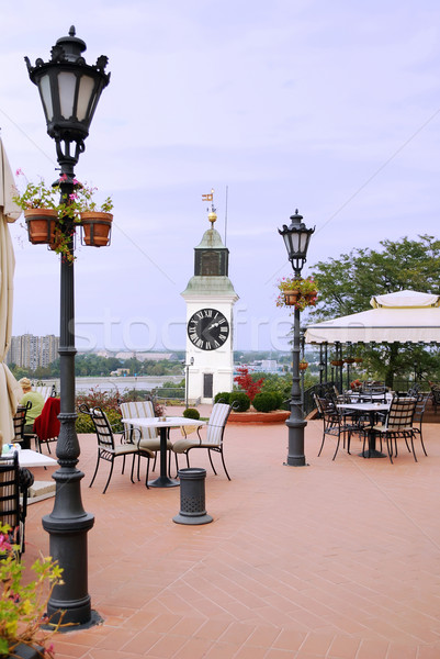 Edad Serbia ciudad ciudad reloj tiempo Foto stock © goce