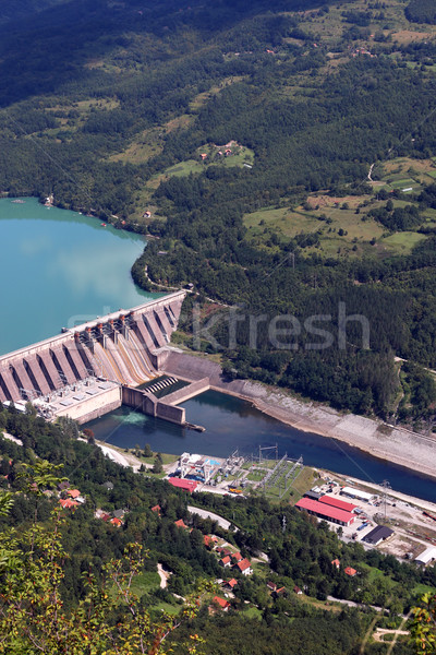 hydroelectric power plant on river  Stock photo © goce