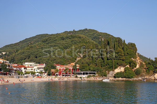 Stock photo: city beach Parga Greece summer season