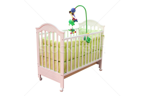 crib isolated on white background Stock photo © goce