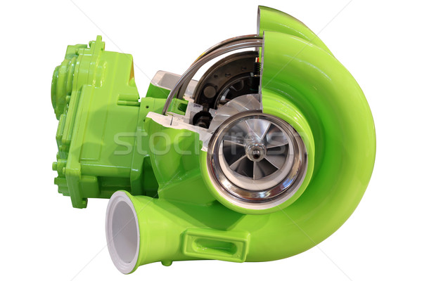 turbo charger isolated on white Stock photo © goce