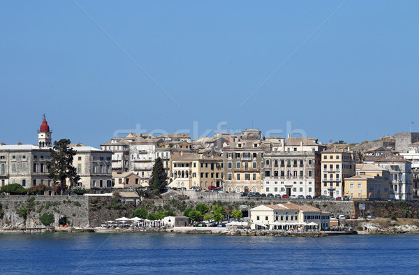 Corfu town cityscape Greece Stock photo © goce