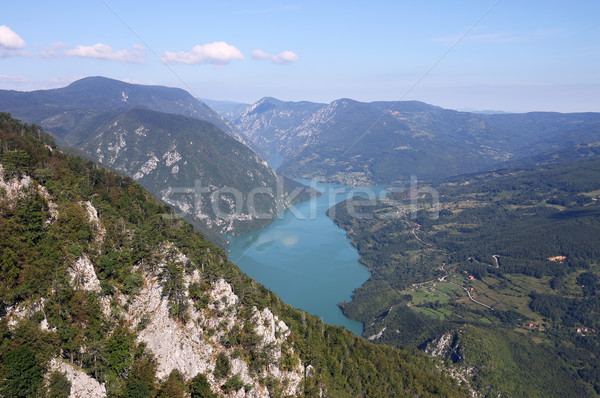 famous viewpoint Banjska stena Tara mountain Serbia Stock photo © goce