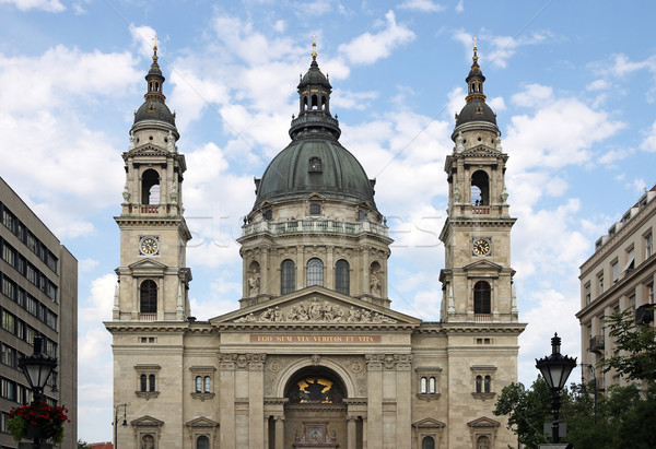 Saint Stephen's Basilica landmark Budapest Hungary Stock photo © goce