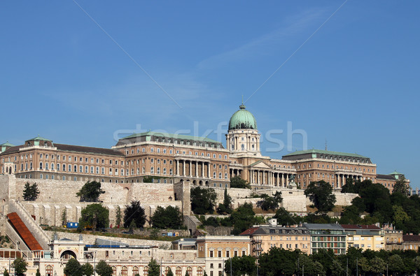 Regal castel Budapesta Ungaria oraş arhitectură Imagine de stoc © goce