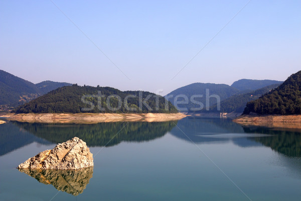 Zaovine lake on Tara mountain landscape  Stock photo © goce